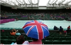 Olympic tennis day 2 - At least we have a roof